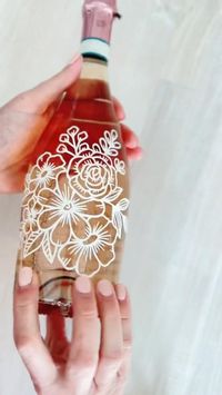 More info:  • https://www.homesweetpinkblog.net/blog/diy-custom-champagne-bottle