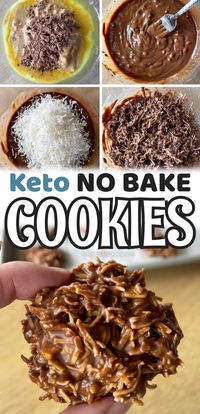 Easy No-Bake Keto Cookies (Low Carb & Delish!)