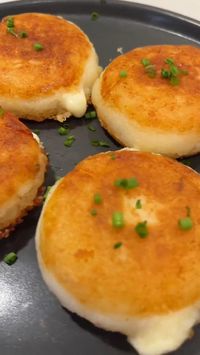 Do you have lots of leftover mashed potatoes? Try this easy recipe for Leftover Mashed Potato Pancakes with Cheese! Made with 4 simple ingredients and ready in just 15 minutes, they make the best quick meal or appetizer.