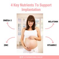 Optimising nutrition for implantation is one of the critical steps when consulting clients for fertility // Here are a few simple steps you can do😄 Visit the latest blog.