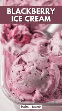 Homemade blackberry ice cream truly captures the essence of summer in every blissful bite! The delicate tang and natural sweetness of blackberries make this easy recipe a summertime must-make.