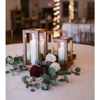 Rustic Wooden Lantern Wedding Centerpiece Farmhouse Style | Etsy