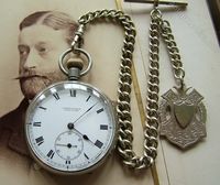 Antiques Atlas - An Antique Sandringham Pocket Watch And Chain