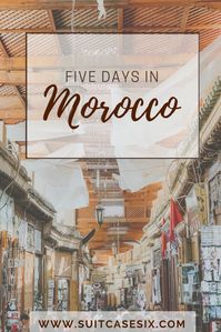 My 5 days in Morocco were some of the most memorable in over 30 countries of travel. Here's the itinerary I did with Morocco Happiness Tours from Marrakech to Fez to Casablanca to the Sahara Desert, and why they're a can't miss tour company.  via @SuitcaseSix