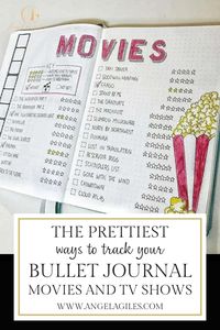 Movies and TV shows are my ultimate source of relaxation, especially as a busy individual. How can one unwind on a weekend without indulging in a movie or TV show? If you're considering watching something new soon, I recommend utilizing your bullet journal to keep track of your favorites. Yes, maintaining movie trackers is a trending practice! If you're seeking innovative ways to organize your bullet journal movies, I'd be delighted to share some fantastic ideas! #bujo #bulletjournal