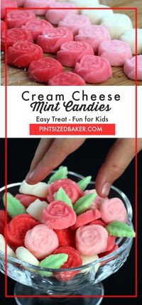 Cream Cheese Mint Roses • Pint Sized Baker