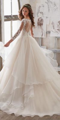 Awesome Ball Gown Wedding Dresses You Love ★ #bridalgown #weddingdress