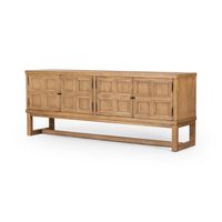 Four Hands Tamara Media Console - Worn Oak Veneer