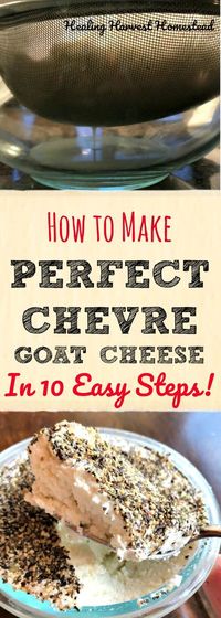 This is seriously one of the best things I've ever done for myself: I learned how to make chèvre (goat) cheese! Yep! I took Corina Sahlin's Online Cheesemaking Course, and I've learned how to make this cheese, plus Gouda Cheese, Vino al Cabra, and two kin