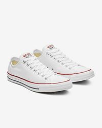 Converse Chuck Taylor All Star Low Ox Top. White Color. Retails $60. New in box. Condition is New with box. Shipped with USPS Priority Mail.