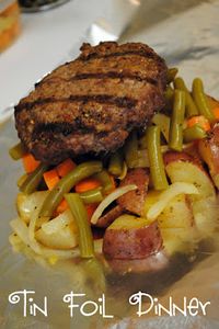 Durfee Family Recipes: Tin Foil Dinner