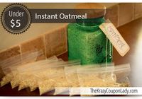 Make Your Own Instant Oatmeal Packets!