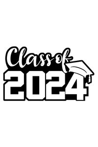 Embrace the spirit of graduation with a personalized 'Senior Class of 2024 SVG.' Celebrate the achievements and milestones of the graduating class of 2024 with a bespoke design perfect for creating memorable keepsakes, apparel, or decorations. This SVG encapsulates the pride and excitement of the senior year, offering a versatile touch for crafting unique items that honor this significant moment in the lives of the Class of 2024.