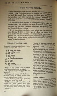 Vintage wedding cake recipe according to the site. I'd like to know what book this recipe comes from??? My vanilla cake is similar-JRM