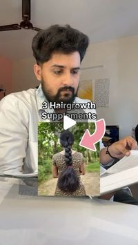 Dr. Niranjan Samani on Instagram: "3 Hair growth supplements 

Many resons for hair loss such as thyroid, pcod, nutritional, genetics and many more.
Know the reason and tackle accordingly 

#explorepage #reels #drniranjansamani #reelsinstagram #reelitfeelit #haircare"