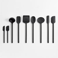 Crate & Barrel Black Silicone Utensils | Crate & Barrel