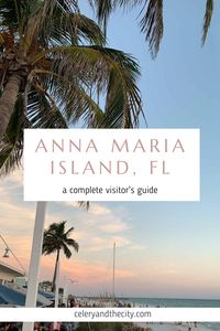 Explore one of Florida's best kept secrets like a local with this visitor's guide - what to see, do and eat on Anna Maria Island!  #travelguide #annamariaisland #annamariaflorida #visitorsguide