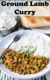 This lamb mince curry or ground lamb curry recipe also known as lamb keema is a delicious and easy 30-minute meal. Perfect for when you're short of time! #neilshealthymeals #easylambmincecurry #lambmincecurry #groundlambmincecurry #groundlambcurry