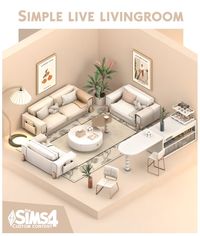 LIVINGS – Mundo Sims