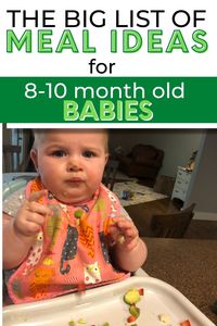 Baby meal ideas. Baby meals for 9 month olds. Baby meal ideas for 8 months old. Dinner meal ideas for baby.