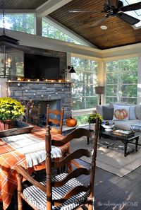 Fall 2015 Porch Tour - The Endearing Home