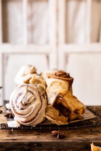 Overnight Cinnamon Roll Bread with Chai Frosting. - Half Baked Harvest