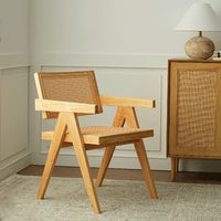 Bayou Breeze Antoanela Solid Wood Armchair | Wayfair