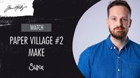 Learn how to assemble the Tim Holtz Paper Village #2 with designer Josh - Sizzix