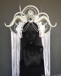 White headdress