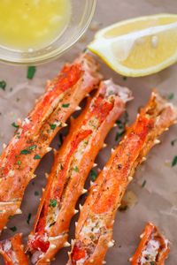 Baked King Crab Legs