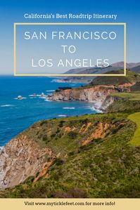 Driving down on Highway 1 from San Francisco to LA is the best road trip in California hands down. Read about all the must-see spots along the way in this itinerary post.   #highway1 #pacificcoasthighway #sftola #roadtrip #california #coast #itinerary #weekend #getaway