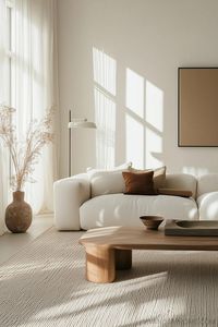 Looking for minimalist living room decor ideas? Here are 21 simple ideas for an aesthetic living room design that you'll love! These minimalist apartment ideas are perfect for my small living room to create a cozy yet functional space. Love this modern living room inspiration!