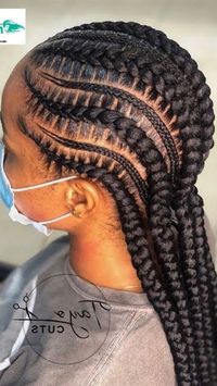 Embrace the latest trends in cornrows braids hairstyles with Cornrows Braids Hairstyles 2024. Our collection is a tribute to the art of braiding, featuring stunning styles for black women, kids, and more.