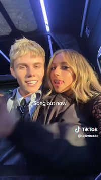 tate mcrae and the kid laroi via tiktok