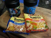 Send Ramen in their lunch. Just fill Thermos w/boiling water. Add season pk. Break up noodles & add. Noodles will cook in hot Thermos.  My kids love it!  ♡