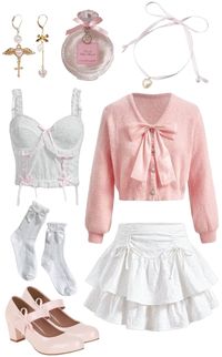 Follow for more outfit ideas :) DM requests ! #CoquetteStyle #RomanticFashion #GirlyChic #FashionInspo #ElegantFemininity #OOTD #SweetAndChic #Fashionista #OutfitGoals #VintageRomance #FashionDiaries #DaintyStyle #CoquetteVibes #SophisticatedCharm #FashionForward #FeminineFashion #StylishElegance #FashionLover #ChicRomance #LovelyOutfit #SoftFashion #TrendyFeminine #TimelessBeauty #FashionTrends #CoquetteInspo #PinkOutfit #MisaAmane #PastelGoth (?)