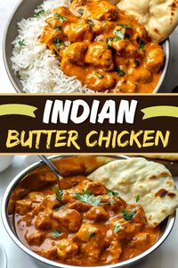 This Indian butter chicken is authentic yet so easy to make at home! Enjoy all of the classic flavors without ordering takeout!