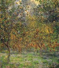 Under the Lemon Trees, Claude Monet, 1884.