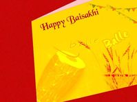 Here are multiple types of #Baisakhi #Cards  and design pattern