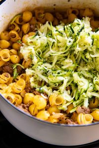 Healthier Homemade One Pot Hamburger Helper | halfbakeharvest.com