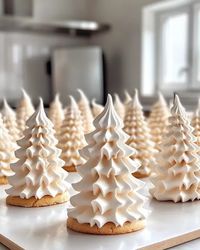 Tree Meringue Cookies are light, crisp, and festive with holiday charm! Perfect for gifting or sharing. Try them today!