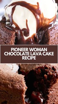 This delicious Pioneer Woman Chocolate Lava Cake is a quick and easy dessert that’s perfect for satisfying your sweet tooth. With a rich, gooey center and a warm, chocolatey exterior, this dessert is sure to impress. You can customize it with simple ingredients, making it an irresistible treat for any occasion!