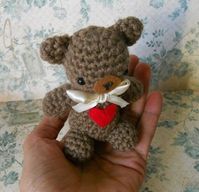 Crochet Valentine’s Day Teddy Bear