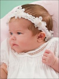 Crocheted Baby Headbands--Easy