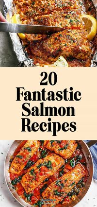 Looking for some amazing salmon recipes to brighten up your dinner or lunch? Try one of these wonderful salmon recipes that will satisfy your taste buds and bring joy to your table. From grilled salmon to creamy salmon pasta, these recipes will make your mealtime extra special. Baked Honey Garlic Salmon In Foil and Tuscan Garlic Salmon Skillet.