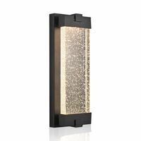 Illuminate your outdoor spaces with this modern minimalist outdoor wall lamp that combines both style and functionality.