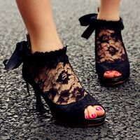 lace booties