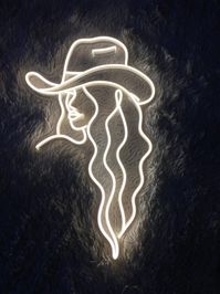 Cowgirl Neon Sign, Cowgirl Neon Light, Cowgirl Led Sign, Cowgirl Led Light, Cowgirl Wall Sign, Cowgirl Wall Art Decor, Cowboy Girl Neon Sign - Etsy