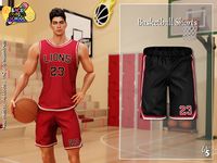 The Sims Resource - Sims 4 - Clothes - WisteriaSims - For men - Basketball Shorts for men