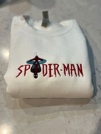 Spiderman Crewneck Spiderman Sweatshirt Spiderman - Etsy